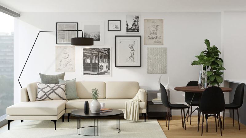 3 Piece Chaise Sectional