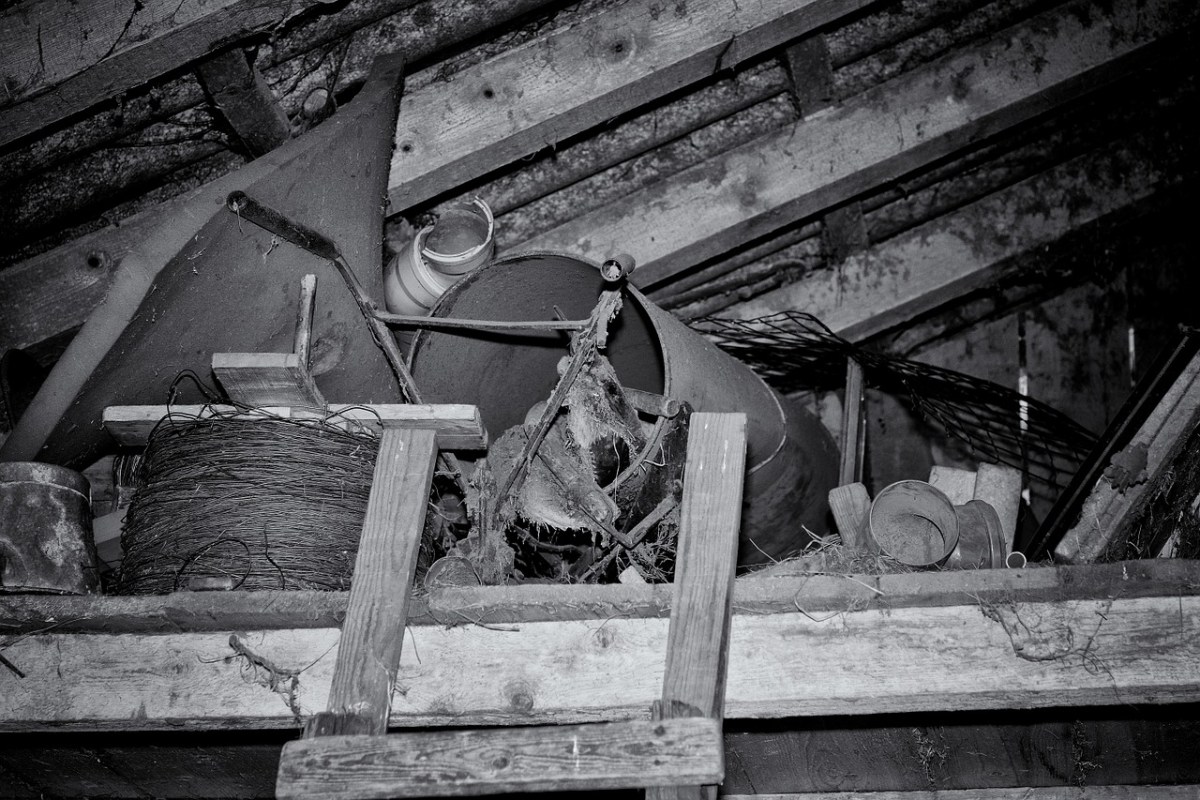 attic garbage