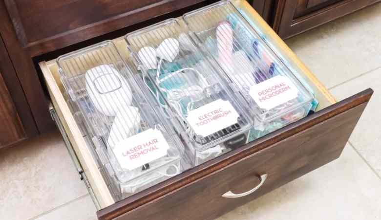 Bathroom Drawer Organizer