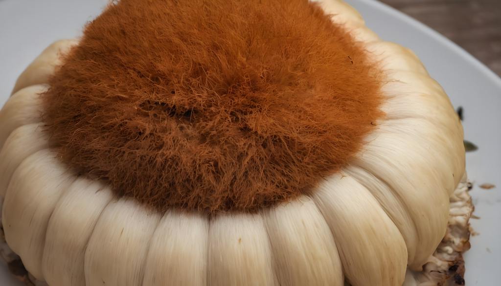 culinary delights with lions mushroom