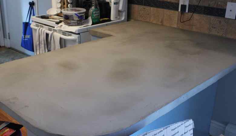 DIY Concrete Countertops