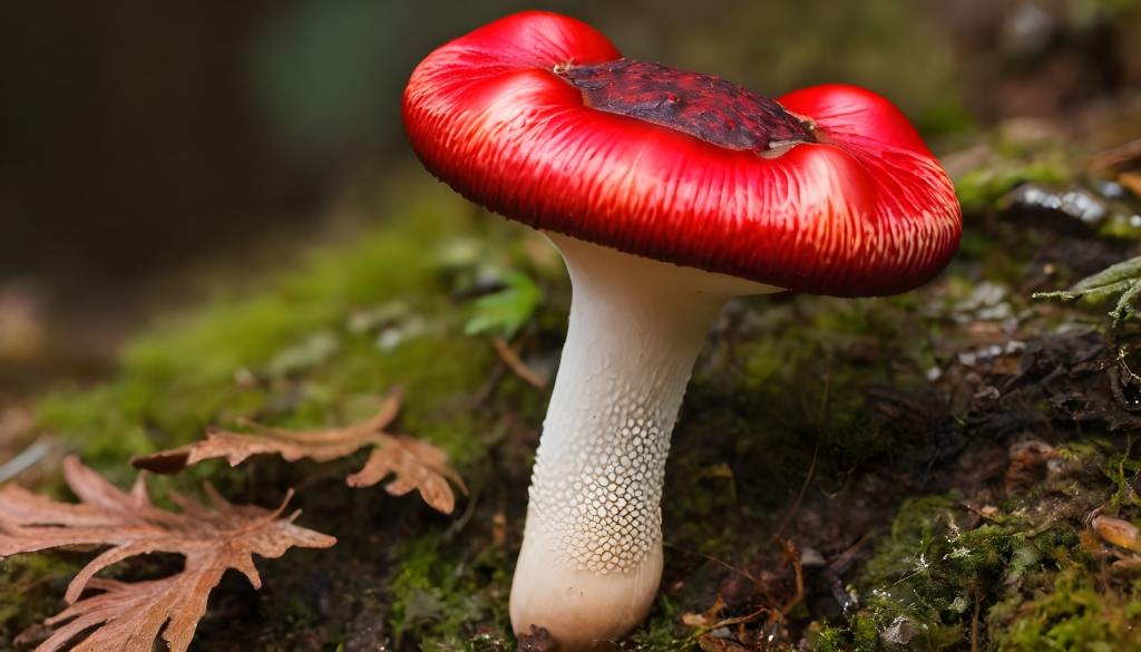 elegant stinkhorn mushroom