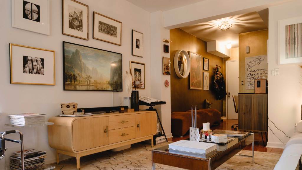 Hang a Large Painting on