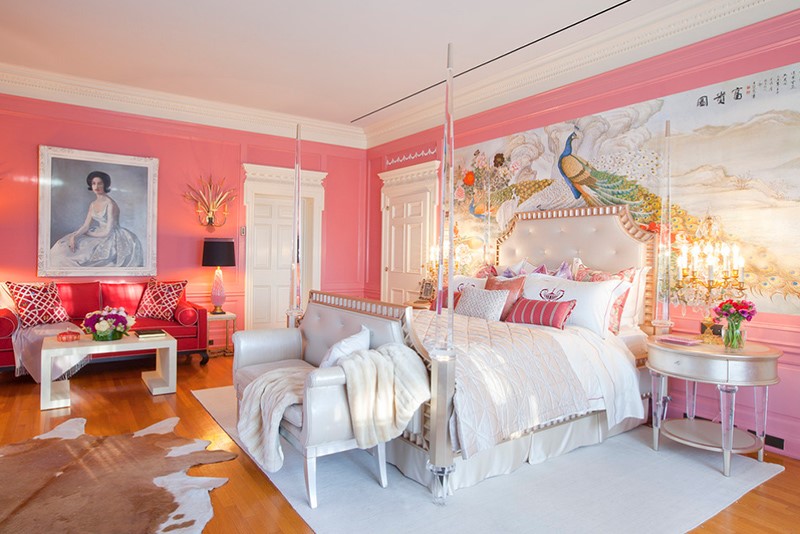 The Peacock Bedroom!