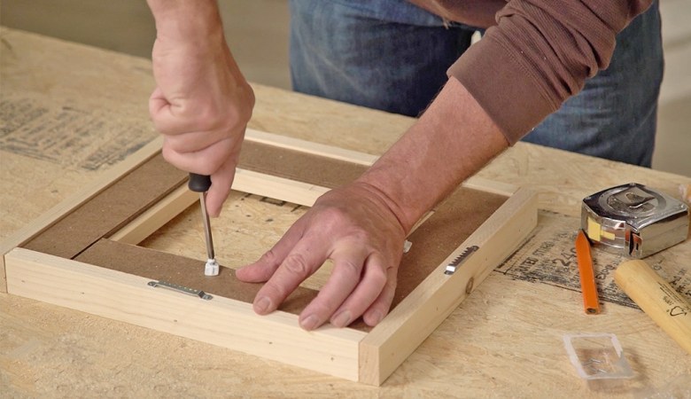 Making a picture frame
