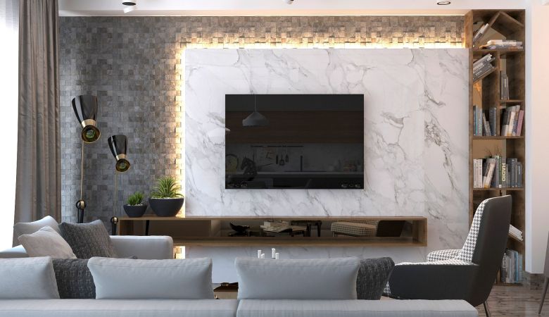 Modern living rooms