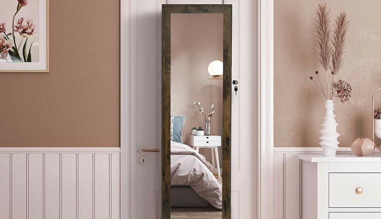 Over the door mirror