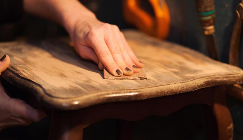 Preparing furniture for painting