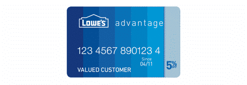 lowes credit cards