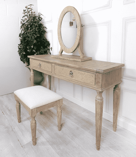 Crosshatch Dressing Table Set