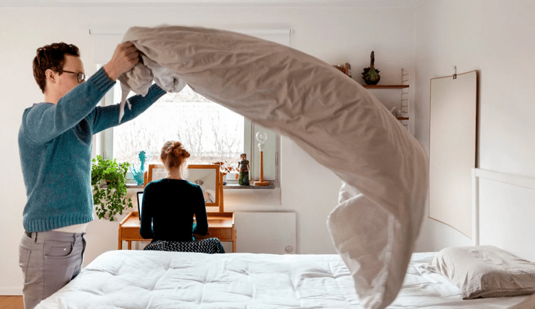 Feng Shui bed layout
