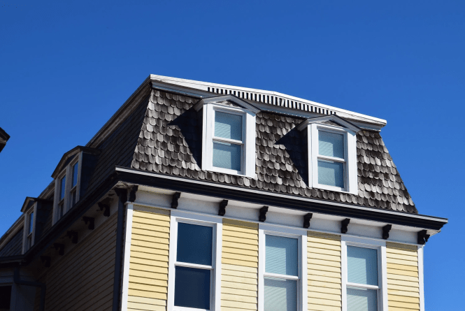 mansard roof