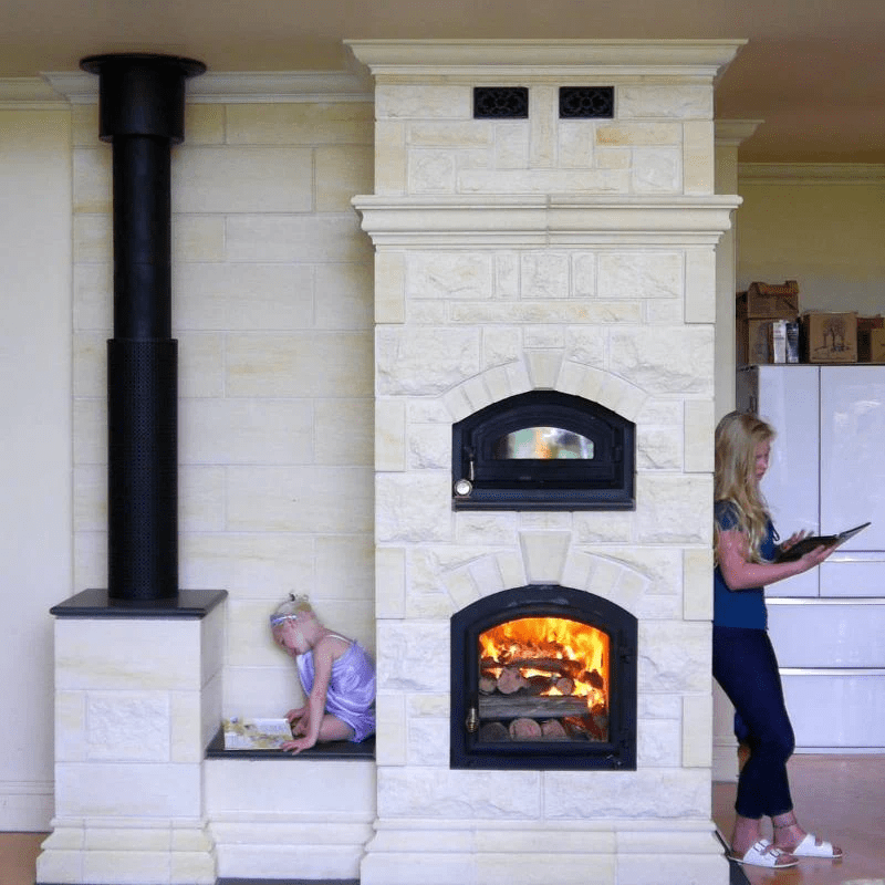 Masonry stove