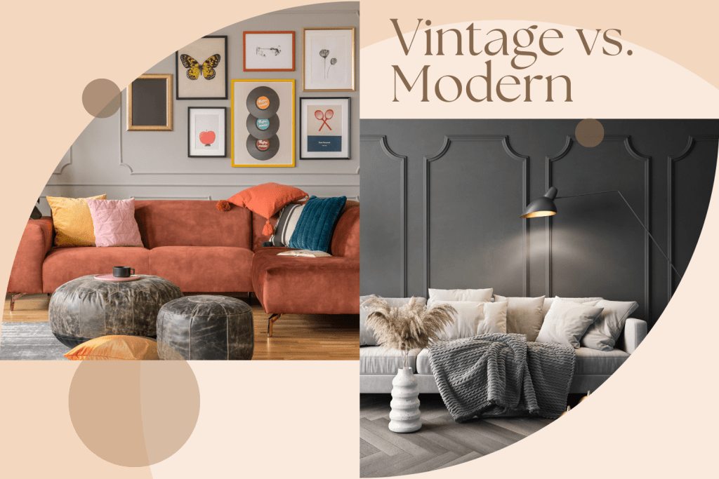 vintage vs modern