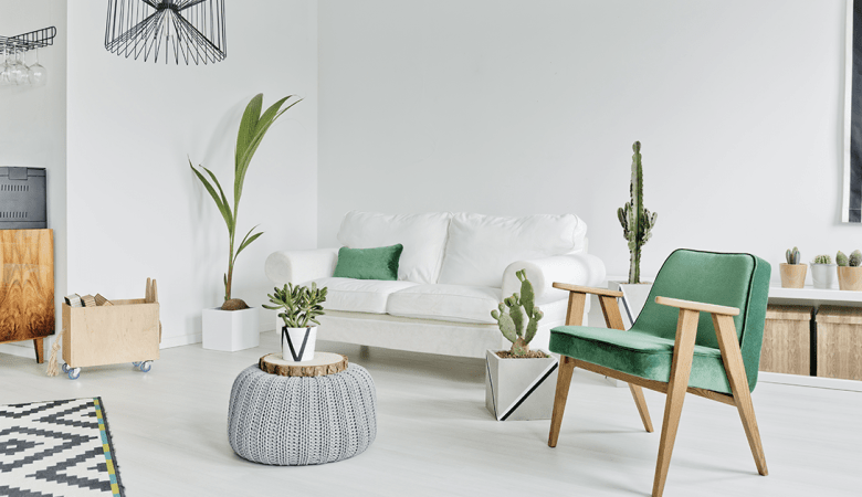 white wall interior